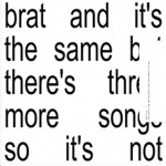 Charli XCX  Brat And It's The Same But There's Three More Songs So It's Not (CD)