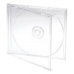 Caja Cd Simple Transparente (10 Unidades) (Pack)